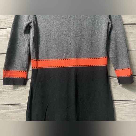 Hobbs London Cashmere Silk Cotton Blend long Sleeve Bodycon Dress Sz 8 (US) - Picture 7 of 14